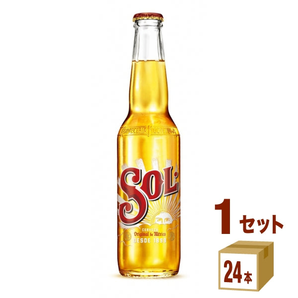 アイコン・ユーロパブSOLビール瓶330ml【24本(1ケース)】
