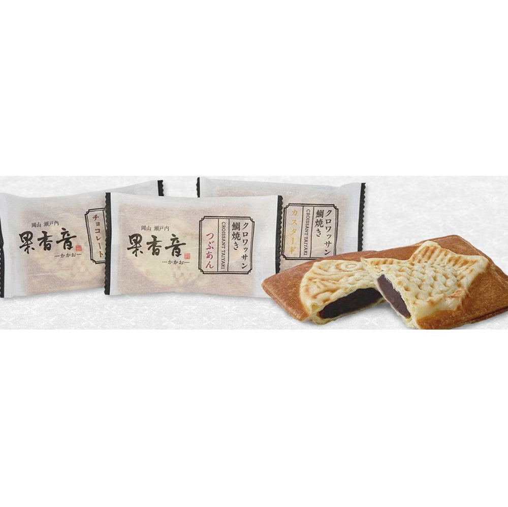 クロワッサン鯛焼き3種セット 計22個