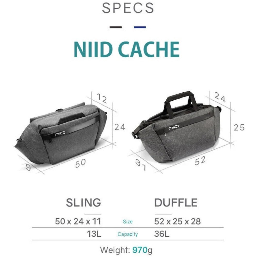 NIID キャッシュ(グレー)