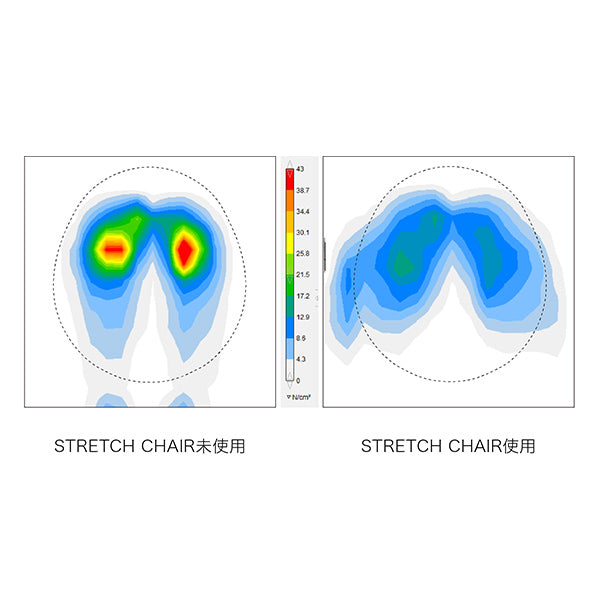 &MEDICAL STRETCH CHAIR (ストレッチチェア) ネイビー