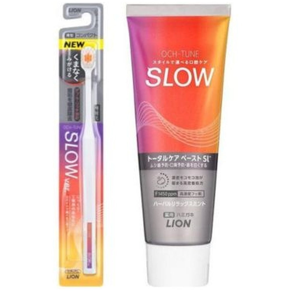 OCH-TUNE SLOW ハブラシ&ハミガキセット ※ハブラシ色指定不可【15個】