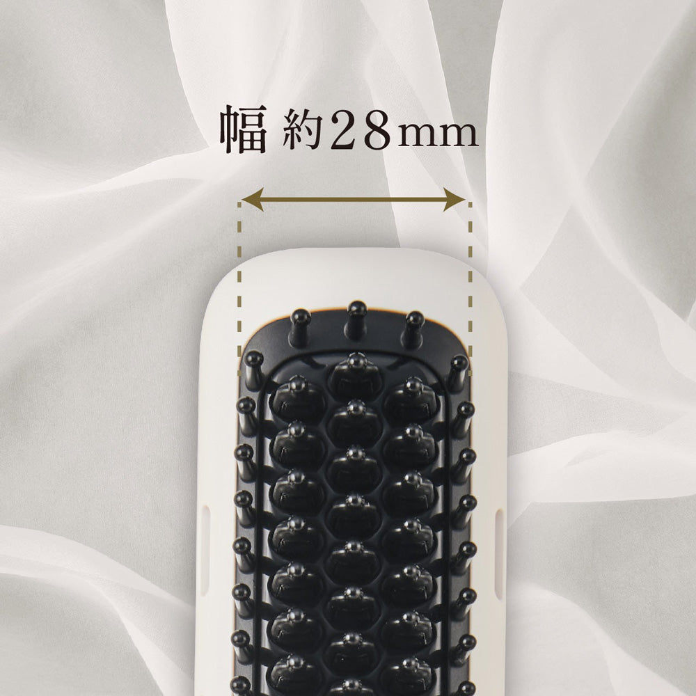 【ギフトカード】FESTINO(フェスティノ)充電式スタイリング ヒーターブラシ サンドベージュ