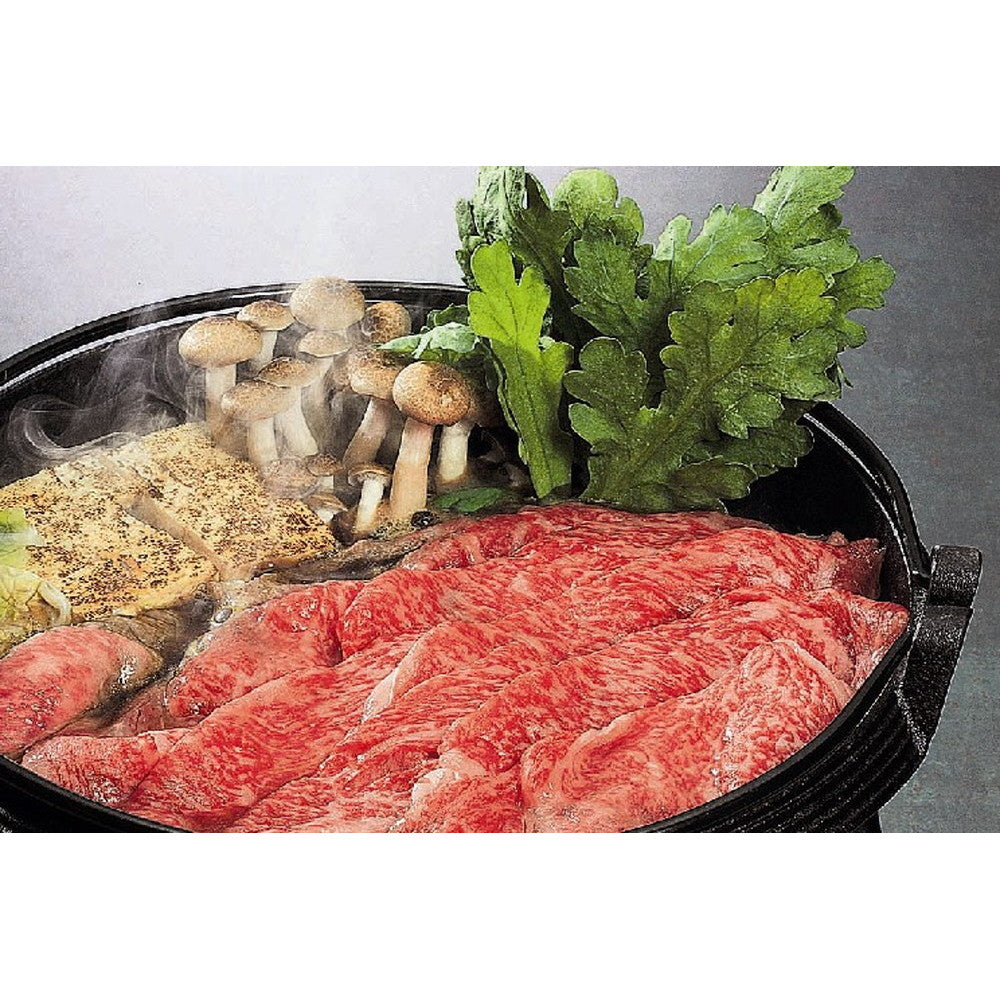 三重「霜ふり本舗」松阪牛 すきやき 500g(肩ロース、モモ、バラ)、牛脂付