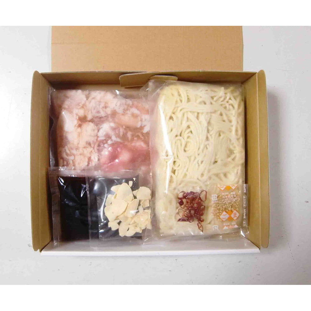 福岡 博多 牛もつ鍋セット(スープ85g×2袋 牛もつ肉100g×1袋 等)