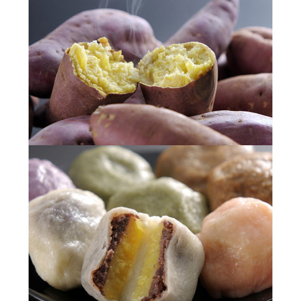 熊本 「芋屋長兵衛」 お芋の便り【おやついも1袋・いきなり団子5種 各3個】