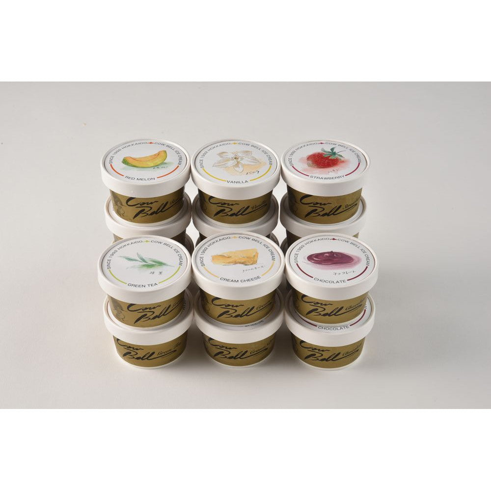 北海道十勝カウベルアイスクリーム(15個)詰め合わせ【6種入】