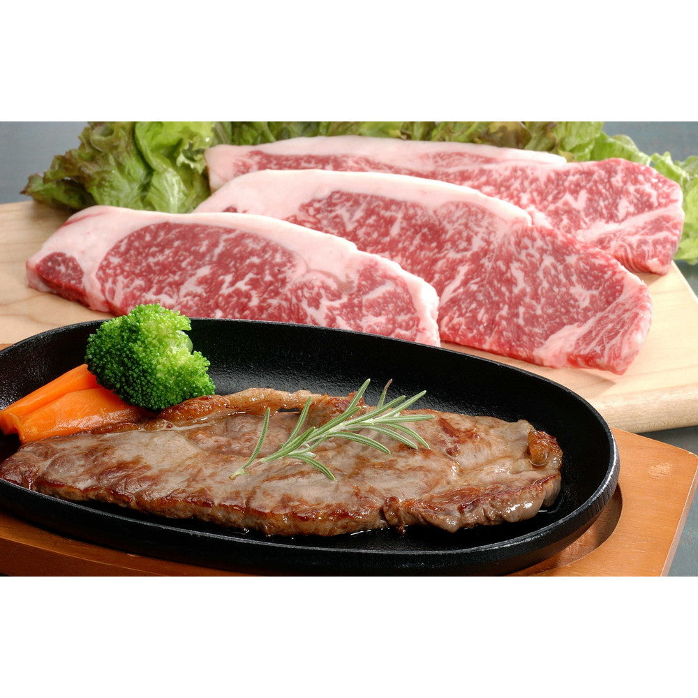 長野 信州アルプス牛サーロインステーキ 360g【約180g x 2】