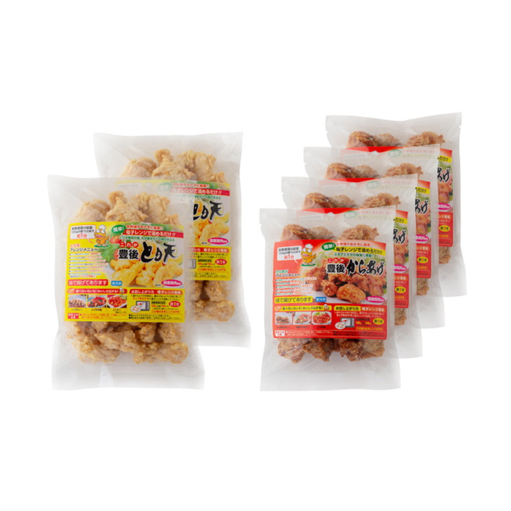 大分名物 豊後 とり天&唐揚げセット計1.1kg【とり天500g・唐揚げ600g】