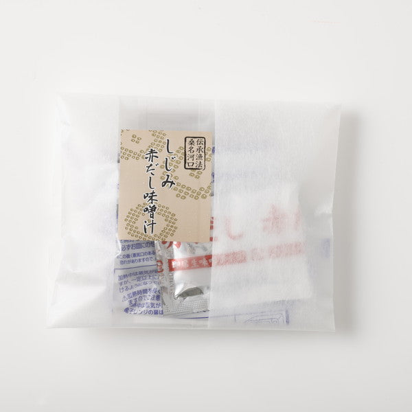 伝承桑名河口しじみ赤だし味噌汁  6食