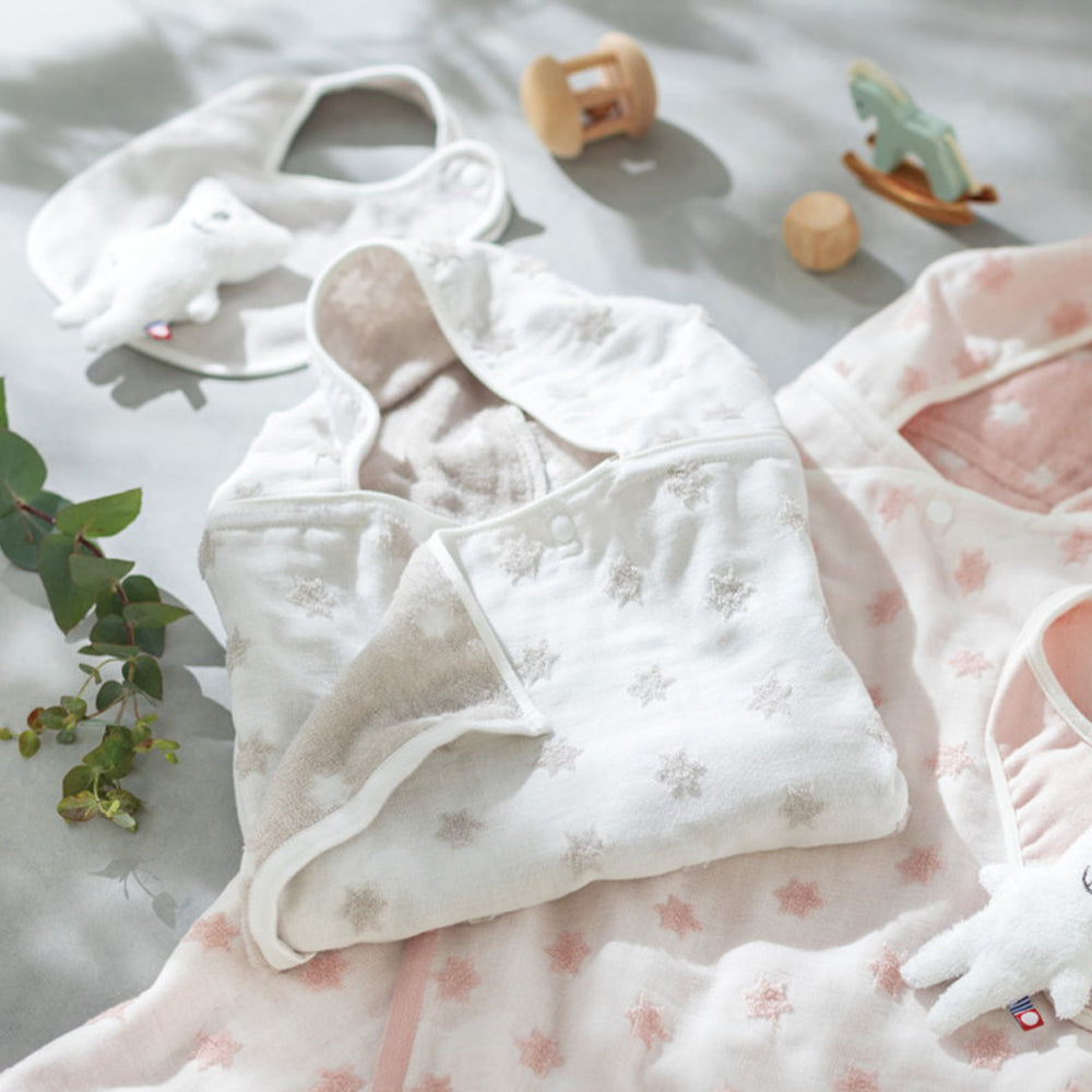 【ギフトカード】IMABARI KINSEI ファーストタオル フード付バスポンチョ グレー