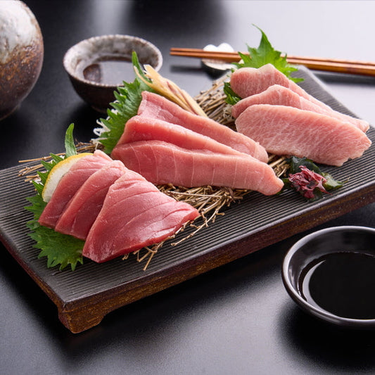 【お歳暮熨斗】うみのファーム　本まぐろ刺身用柵セット