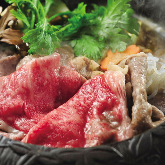 【お歳暮熨斗】米沢牛黄木　米沢牛ももすき焼用　450g