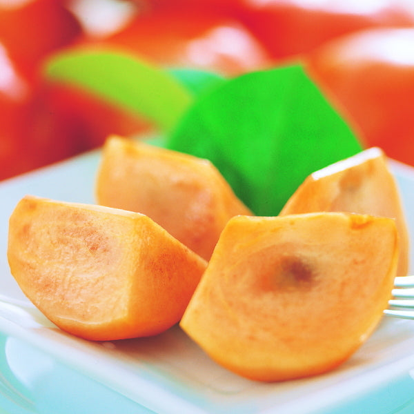 【お歳暮熨斗】ひらたの富有柿（個包装）１２個