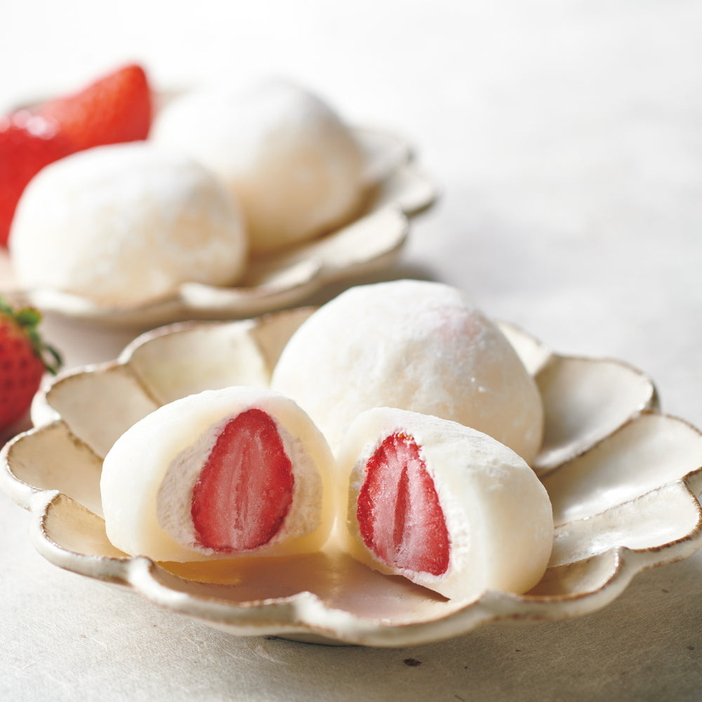 【ギフトカード】ホシフルーツ　あまおうのクリームいちご大福　fuwaru　12個