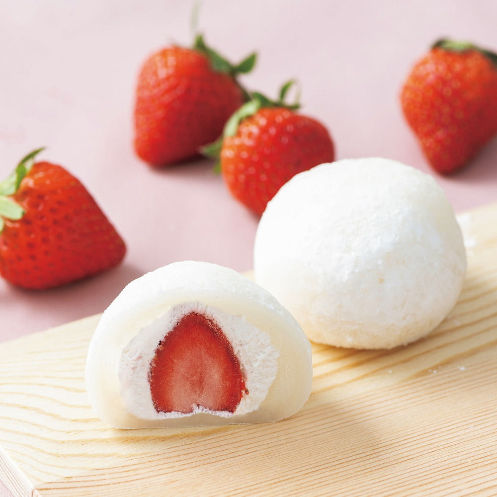 【ギフトカード】ホシフルーツ　あまおうのクリームいちご大福　fuwaru　12個