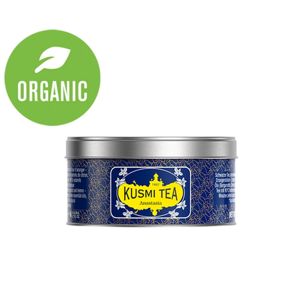 【ギフトカード】仏産オーガニックティーメゾン　KUSMI TEA（クスミティー）お洒落なミニ缶　飲み比べ