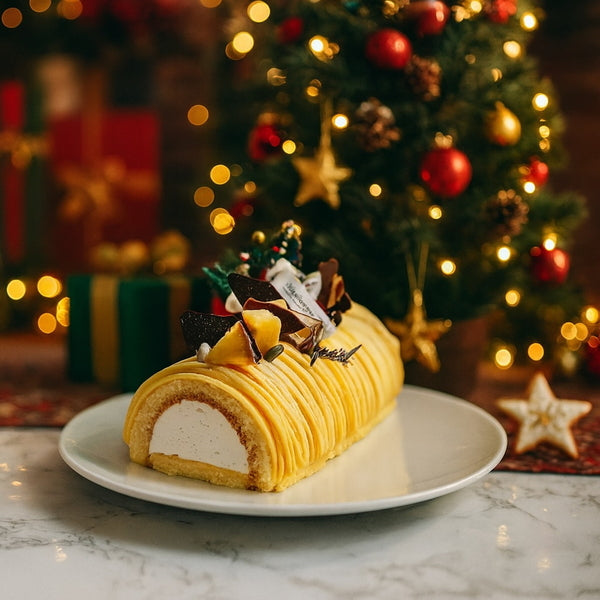 shirokane sweets TOKYO　白金ブッシュドノエル（幻のさつまいも　シルクスイート）