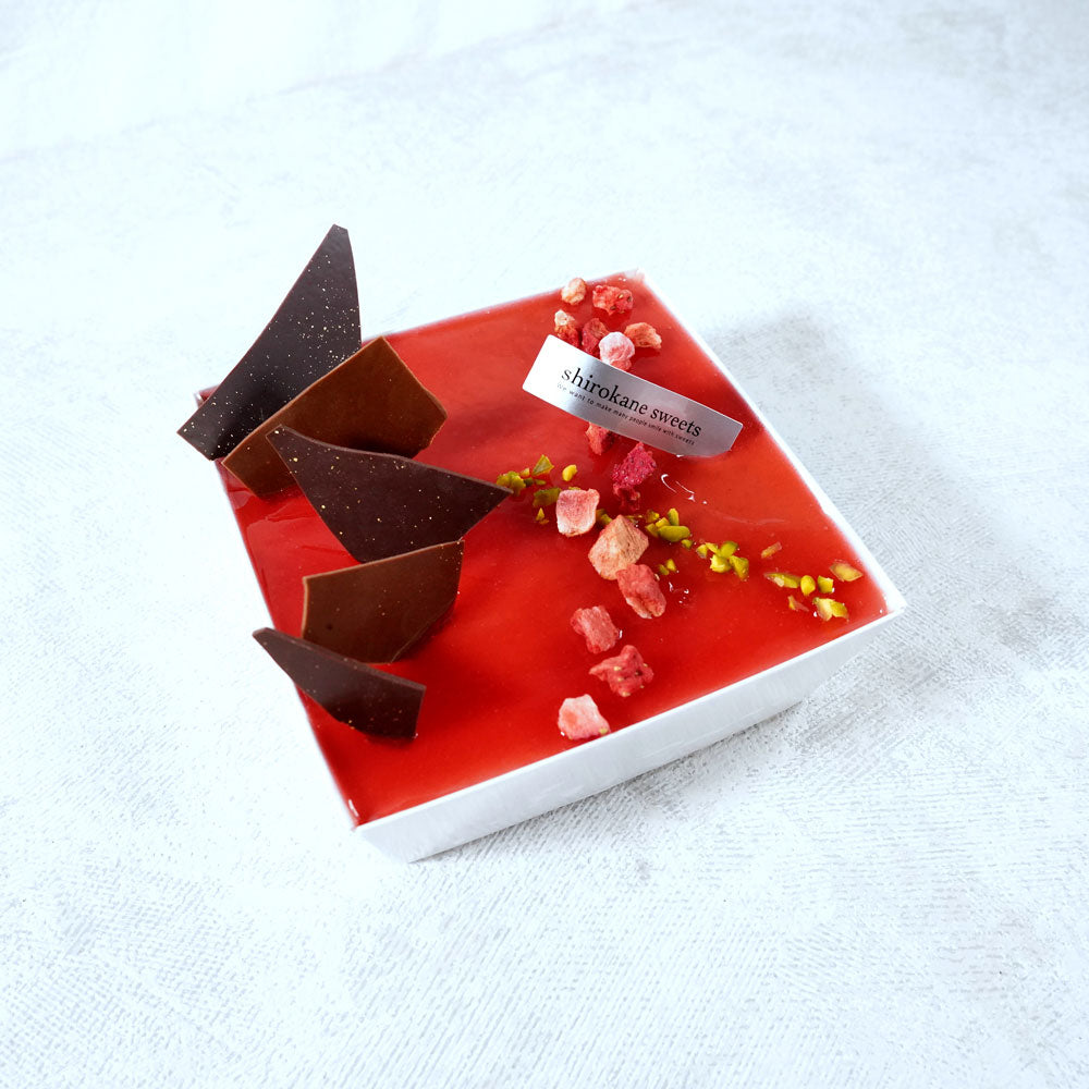 【ギフトカード】白金スイーツ スクエアスイーツボックス 白金ミロワール フランボワーズ(ギフトBOX）