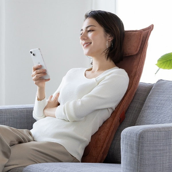 アテックスルルド ハイバックマッサージャーAX-HP210gr（グレー）