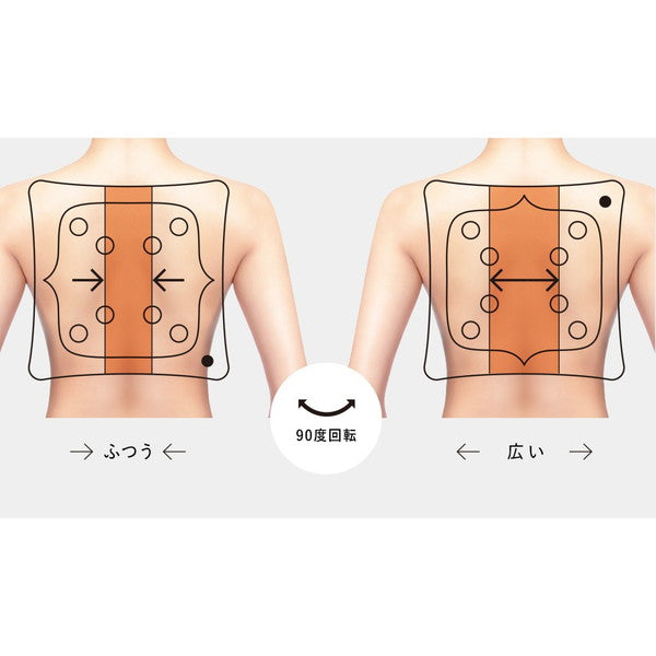 アテックスルルド プレミアムマッサージクション ダブルもみAX-HC319br（オレンジブラウン）