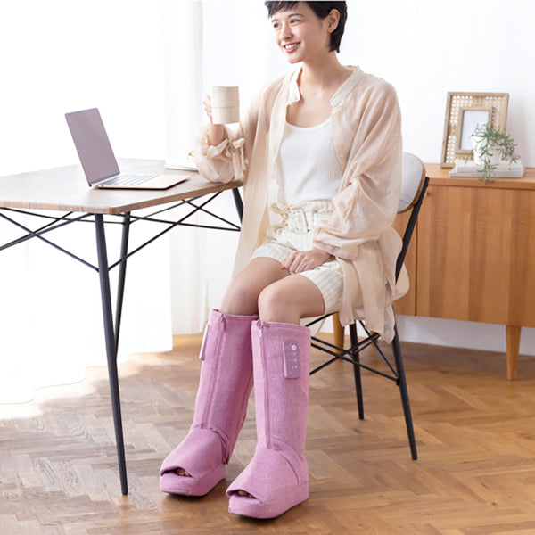 アテックスルルド レッグマッサージャー スッキリブーツ(ブラック)