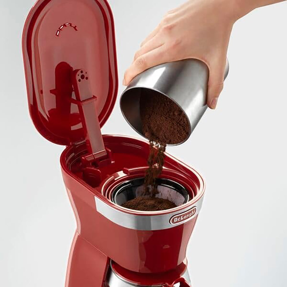 【ギフトカード】デロンギ アクティブ ドリップコーヒーメーカー パッションレッド
