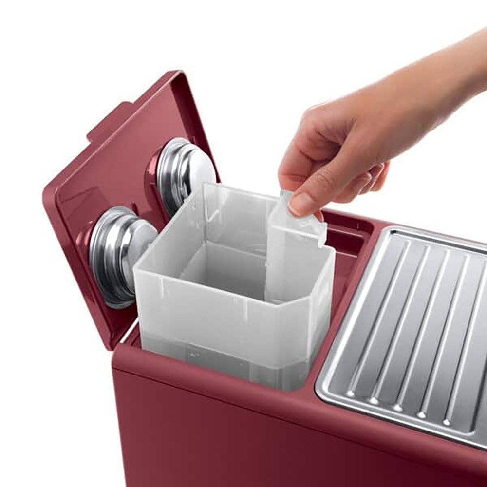 【ギフトカード】デロンギ アクティブ エスプレッソ・カプチーノメーカー パッション レッド