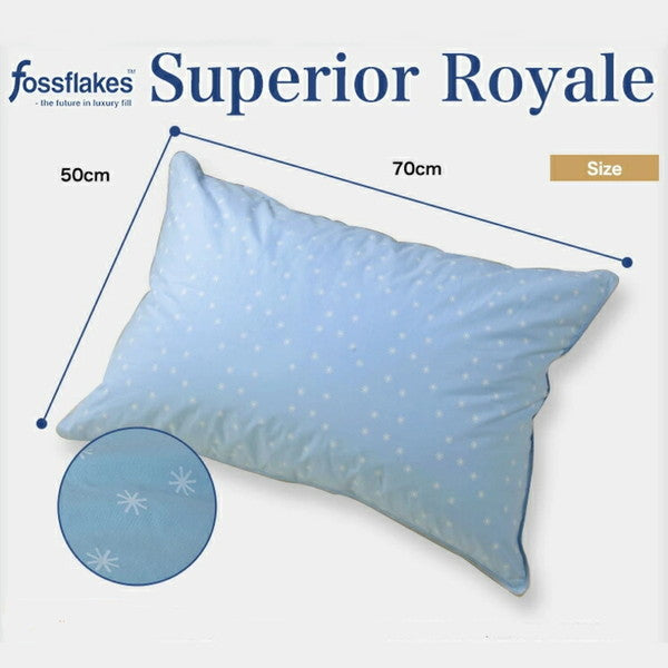 デンマーク発のラグジュアリー枕　フォスフレイクス ロイヤーレ