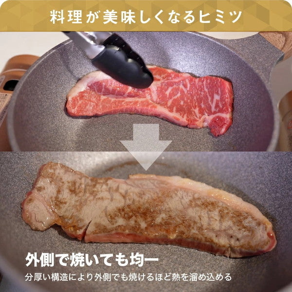 ムテキバリアフライパン　2種セット（20cm･24cm）