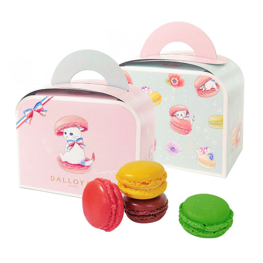 【ギフトカード】1802年パリ創業　ダロワイヨ　ニャカロン詰め合わせ 4個