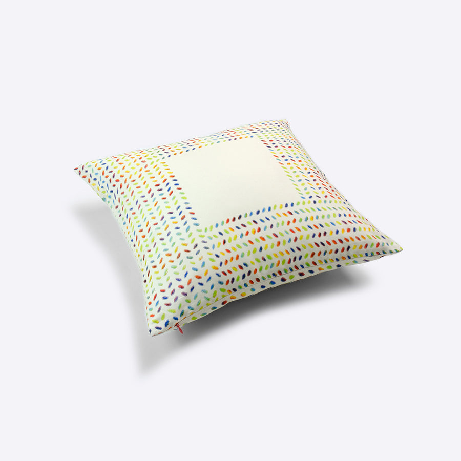 FAVORRIC クッションカバー45×45 | 虹で編む