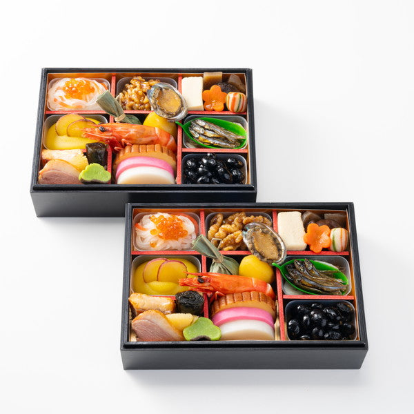 【2026年おせち予約】加賀屋 和風おせち 24品 1段×2 (1人前×2)