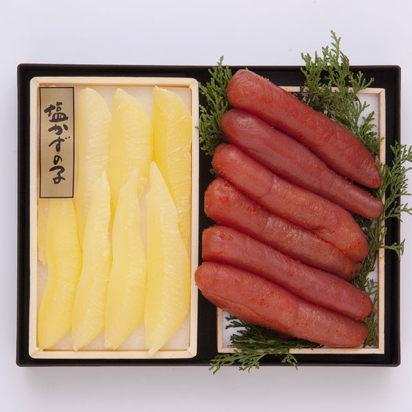 【お歳暮熨斗】塩数の子＆辛子明太子詰合せ