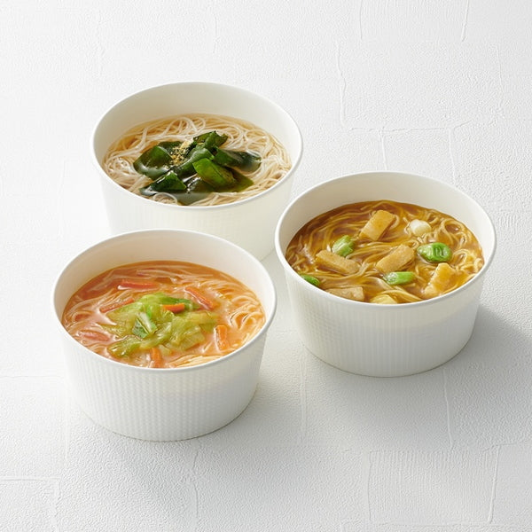 【お歳暮熨斗】奈良 「池利」 カップで手軽にお湯かけスープ素麺