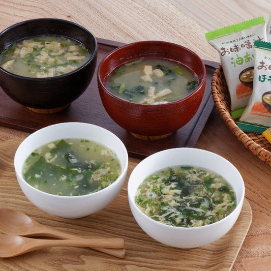 フリーズドライ　お味噌汁・スープ詰合わせ20個(4種各5個)
