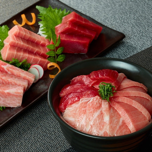 神奈川 「三浦三崎」 本まぐろの詰合せ(大トロ・中トロ各200g赤身200g×2)