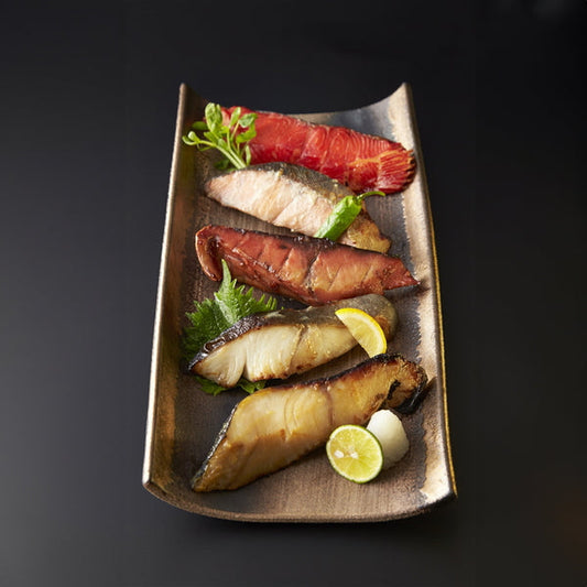 静岡 「焼津いまる井川商店」 漬け魚5種セット（5種6切れ）