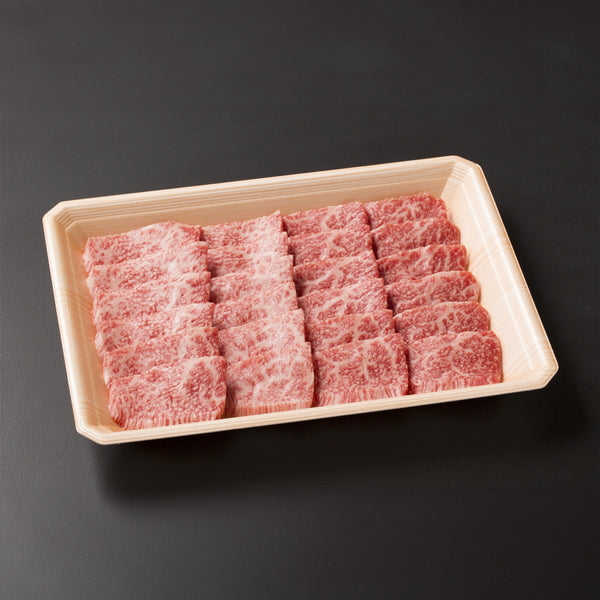 岩手 前沢牛 肩ロース焼肉　(肩ロース650ｇ)