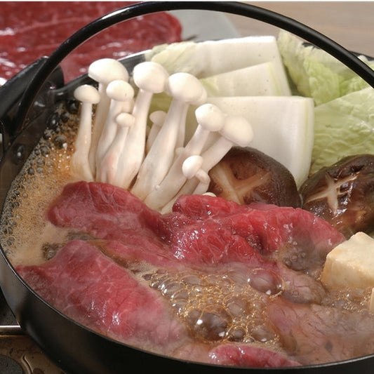 北海道 宗谷黒牛(交雑種) すき焼き用(肩ロース400g×2・モモ400ｇ×2 )