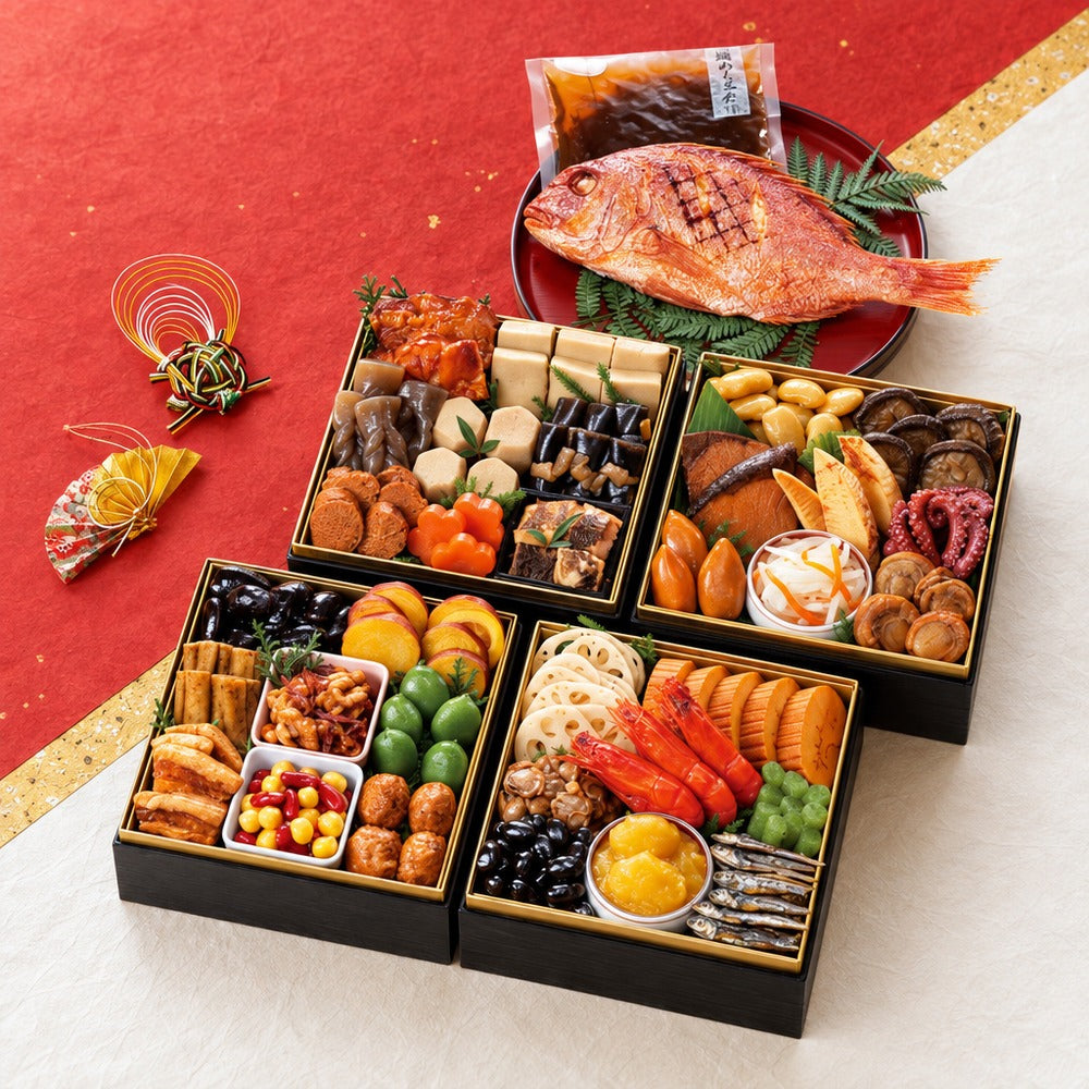 カモ井　和風おせちセット飛翔【33品】
