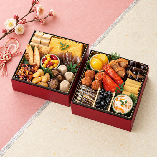 カモ井　和風おせちセット朱竹【18品】