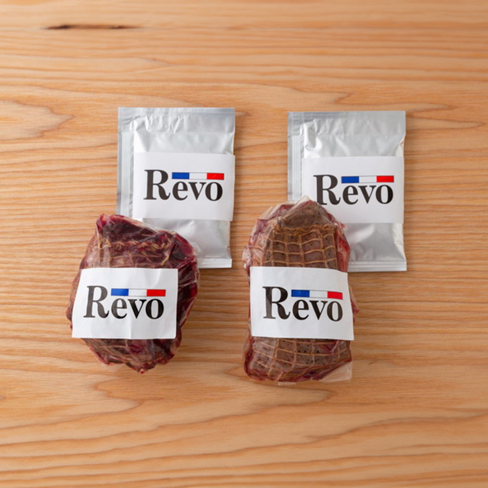 【ギフトカード】大阪「洋食Ｒevo」黒毛和牛Ａ4ランク以上ローストビーフ(2セット)