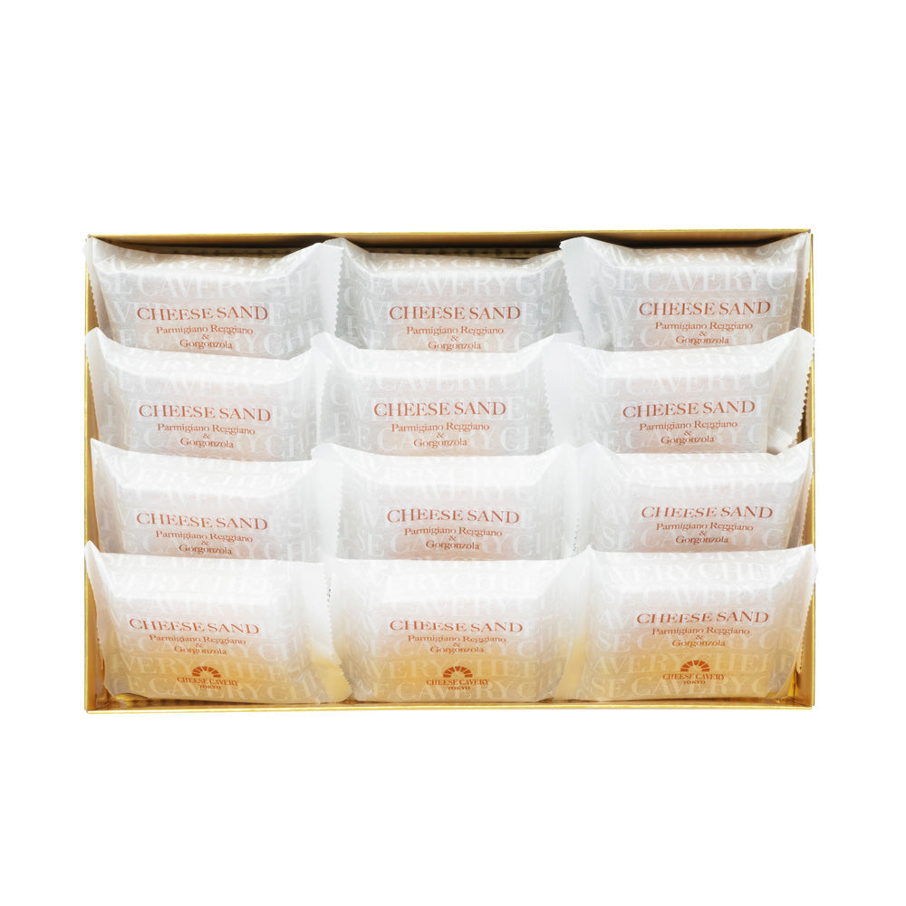 【ギフトカード】チーズ菓子専門店 「CHEESE CAVARY TOKYO」 チーズサンドクッキー12個