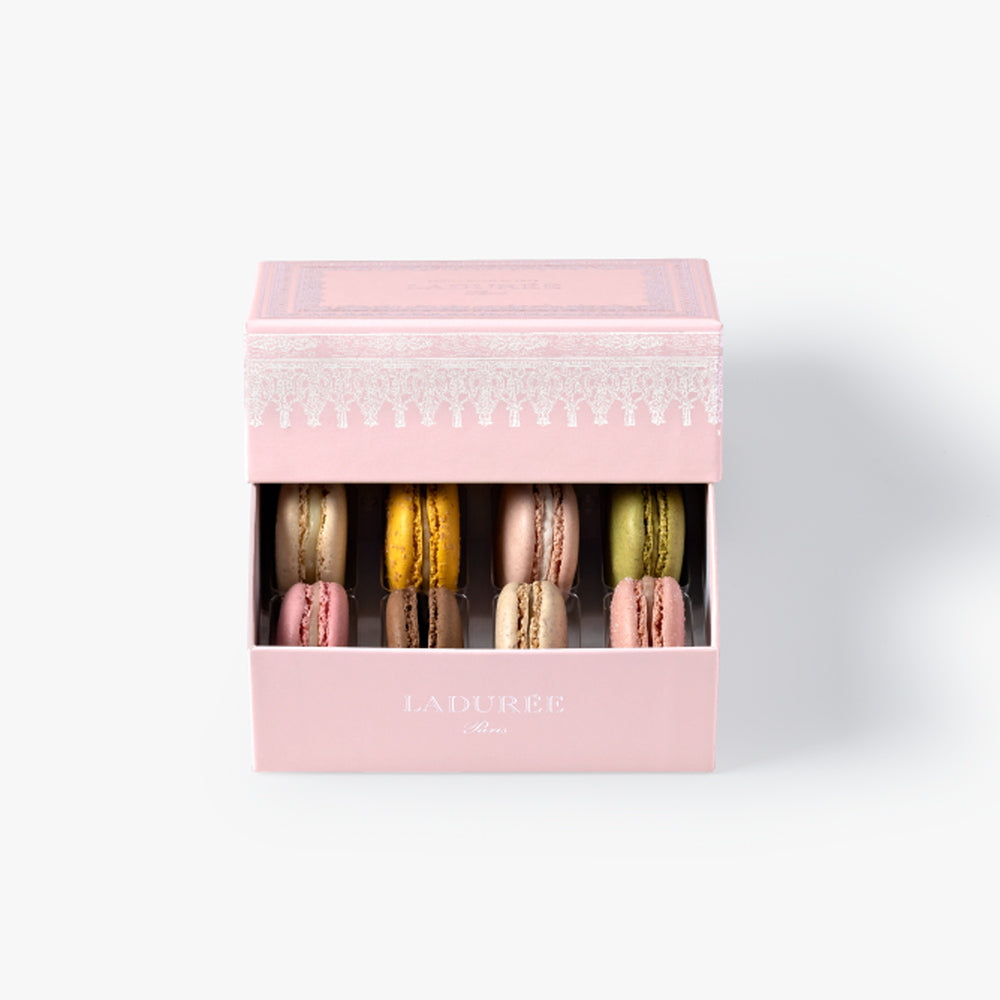 【ギフトカード】LADUREE（ラデュレ）ナポレオンⅢローズ マカロン 8個入