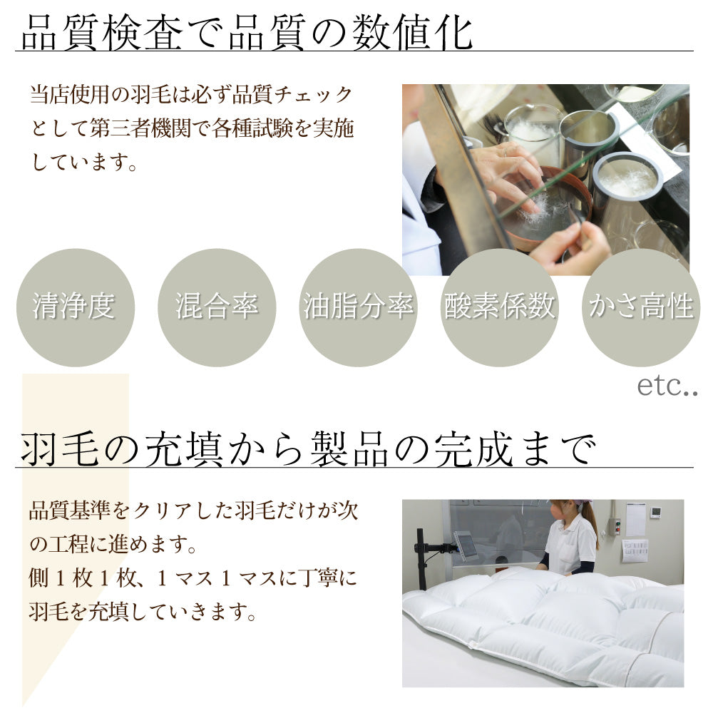 丸八真綿　ミライクルダウン羽毛掛布団80% 防ダニ加工 シングル ブルー