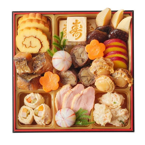 【2026年おせち予約】有馬温泉「四季の彩  旅篭」監修おせち和風三段重(3～4人前/43品)