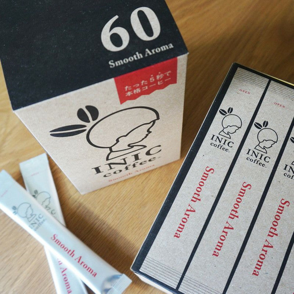 【ギフトカード】INIC coffee　ドリップドコーヒーパウダー　スムースアロマ 60P
