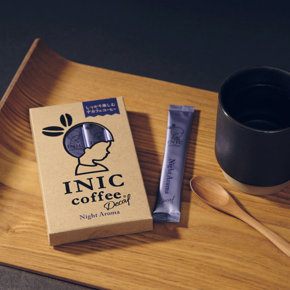 【ギフトカード】INIC coffee　ドリップドコーヒーパウダー　ナイトアロマ（デカフェ）30P