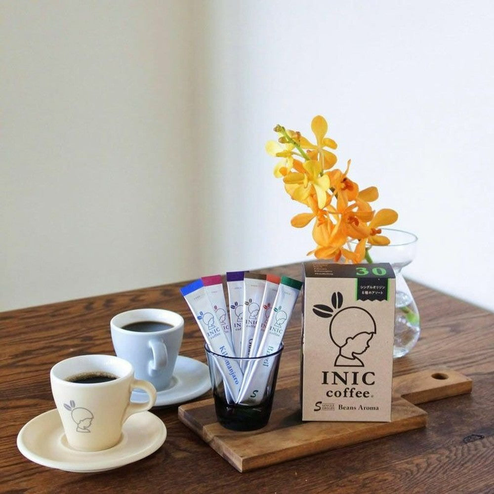 【ギフトカード】INIC coffee　ドリップドコーヒーパウダー　ビーンズアロマ　アソート 30P