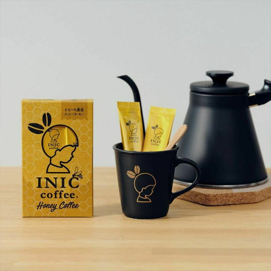 【ギフトカード】INIC coffee　ドリップドコーヒーパウダー 2種飲み比べ（スムースアロマ・ハニー）